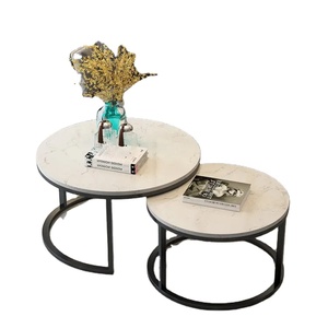 Ronde marmeren blad moderne Scandinavische draaibare uitklapbare eettafel voor de woonkamer, minimalistisch luxe design met aangepaste opties - Product Image 4