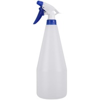 Bouteille blanche à épaulement plat F66 pour animaux de compagnie, arrosoir de jardin pour coiffure, flacon pulvérisateur en plastique transparent