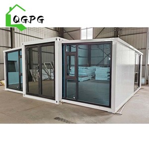 บ้านสำเร็จรูปเหล็กแบบขยายได้ทันสมัย โกดังหรูหรา บ้านขนาดเล็ก พับเก็บได้ ขนย้ายง่าย ประกอบง่าย - Product Image 1