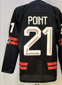 Новая вышитая хоккейная майка 2026 года: Канада, 97 Коннор Макдэвид, 8 Кейл Макар, 29 Маккиннон, 87 Кросби, 21 Пойнт, 13 Рейнхарт - Product Image 2