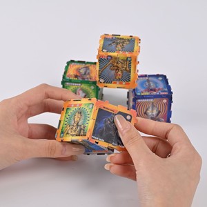 Cubo de <span class=keywords><strong>Rubik</strong></span> 3D de Plástico, Rompecabezas con Lámina Lenticular, Juguete Educativo con Múltiples Modos de Juego para el Aprendizaje Temprano e Intelectual - Product Image 2