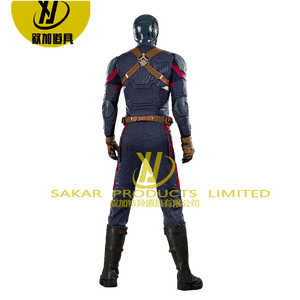 Costume Marvel <span class=keywords><strong>Steve</strong></span> <span class=keywords><strong>Rogers</strong></span> personnalisé pour Halloween TV &amp;   Costume de cosplay de film pour hommes adultes - Product Image 4