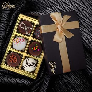 Caja de regalo rígida con embalaje de flores de Chocolate de lujo con logotipo personalizado con cajón caja de regalo de flores de laminación mate en relieve - Product Image 6