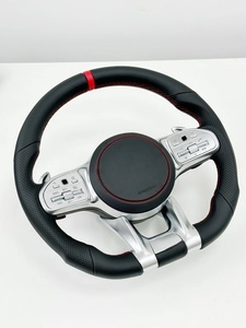 Volant sport personnalisé pour Mercedes Benz GLA B GLB C GLC <span class=keywords><strong>E</strong></span> GLE CLS C63 AMG G63 2016-<span class=keywords><strong>2023</strong></span> - Modification du volant - Product Image 1