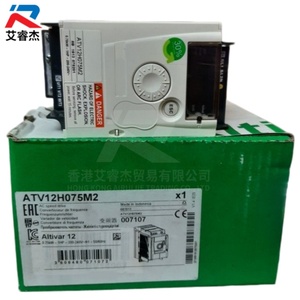 อินเวอร์เตอร์รุ่นใหม่ ATV12H075M2 Altivar 12 VFD 200-240V 0.75KW 1 เฟส - พร้อมฮีทซิงค์ ATV12 ไดรเวอร์ปรับความถี่ - Product Image 2