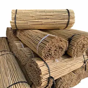 Bahçe için yüksek kalite ucuz üretici 14-16mm doğal bambu çit