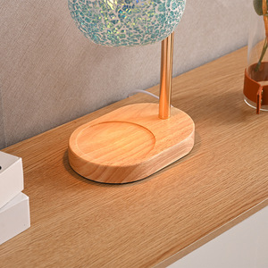 Lámpara de mosaico LANJO, calentador de velas eléctrico, brillo ajustable, lámpara de aromaterapia, para mesa, uso en interiores - Product Image 5