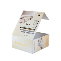 Boîte d'emballage de chaussures en carton avec logo personnalisé, fermeture magnétique et insert en mousse
