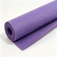 Rouleau de tissu non tissé aiguilleté coloré sur mesure en gros, poids moyen, viscose/polyester 260 GSM