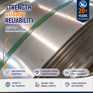 ASTM Standard 202 Embossed 0.5mm x 1219mm Cold <b>Rolled</b> JIS G4305 Stainless Steel Coil for Power Generation - Product Image 1