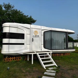 Commercial Luxury Bedroom Space Capsule Prefab House Solar Powered Mobile <strong>Modular</strong> <strong>Hotel</strong> Model for Gaming Tiny Home Steel Villa - Product Image 6