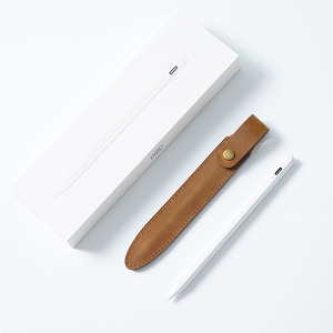 Étui pour <span class=keywords><strong>Apple</strong></span> Pencil 2 en cuir Crazy Horse rétro, durable, léger, protecteur, pour stylet d'écriture manuscrite - Product Image 6
