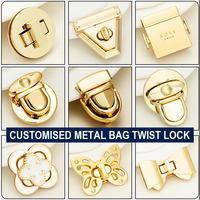 Collection Premium de fermoirs métalliques pour sacs, styles variés, en alliage fini, pour sacs à main de créateurs, rétro, modernes et tendance