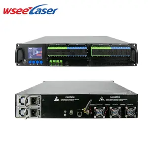 Alta potencia 1550 23db 22db 19db 4/8/16/32/64 puertos 1550nm EDFA con amplificador de fibra WDM