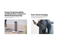 Gendome Micro30 est la première batterie externe portable au monde de 48 Wh avec une seule cellule LiFePO4, offrant une longue durée de vie et une sécurité élevée.