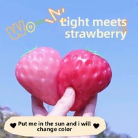 Jouet créatif en caoutchouc thermoplastique souple anti-stress, simulation réaliste, balle à rebond lent pour enfants, vente en gros