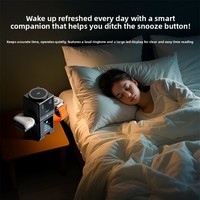 Chargeur sans fil rotatif multifonction 25W, charge rapide sans fil, charge magnétique, écran tactile couleur