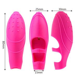 Juguetes sexuales TPE para hombres, vibrador de dedo, manga de punto G, juego previo para huevo y anillo vibrador, dedo de masaje para un placer mejorado - Product Image 4