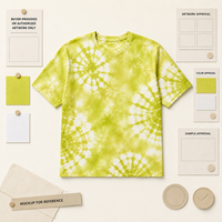 Camiseta Tie Dye Personalizada para el Día de la Licitación, Fabricante OEM ODM, Marca Privada, Proveedor de Ropa para Organizaciones Universitarias y Recaudación de Miembros de Hermandades