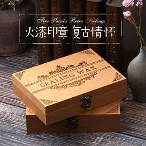 Lot de sceau à cire style européen <span class=keywords><strong>Amazon</strong></span>, ensemble pour cachet de cire du style européen, avec four, comme cadeau, fournitures de studio d'art, tendance - Product Image 2