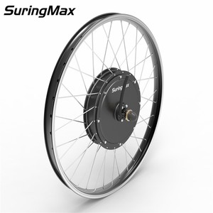 Fuerte potencia 72v 3000w bicicleta eléctrica sin escobillas hub motor ebike conversión kit con batería - Product Image 3