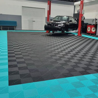 Baldosas de Plástico Enclavamiento Multifunción de Gran Venta para Pisos de Garaje para Taller de Detallado de Autos