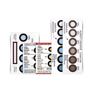 ESD hic độ ẩm chỉ số thẻ kim loại có thể đóng gói cho giấy và hóa chất Cách sử dụng - Product Image 6