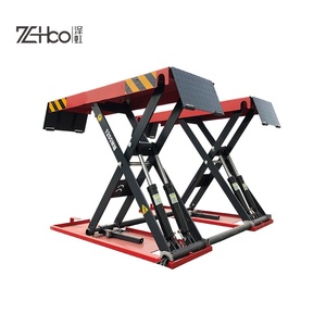 Sollevatore a Forbice ZeHoo a Mezza Altezza, Capacità 4 Tonnellate con Altezza di Sollevamento 1,2m, Sollevatore Idraulico Economico per <span class=keywords><strong>Auto</strong></span> - Product Image 4