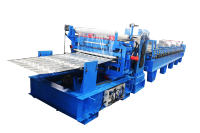Rouleau de panneau sandwich Pu EPS formant la ligne de production de la machine