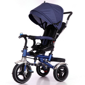 Tricycle à <span class=keywords><strong>pousser</strong></span> populaire <span class=keywords><strong>pour</strong></span> bébé, enfant, tout-petit, tricycle à 3 roues <span class=keywords><strong>pour</strong></span> enfant avec auvent - Product Image 3