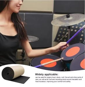 Fonoassorbente pannello fonoassorbente pannelli acustici autoadesivi barriera acustica per auto Studio impermeabile imbottitura insonorizzata - Product Image 3