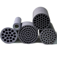 Nouvelle membrane céramique en nid d'abeille pour microfiltration inorganique, tube de filtration d'eau, membrane céramique pour purification