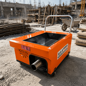 Pompe à béton à vis DR-5, petite machine d'alimentation pour structures secondaires, pour le coulage de mortier et de béton à granulats fins, équipée de - Product Image 3