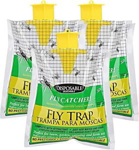 Dùng một lần <span class=keywords><strong>Fly</strong></span> Trap túi-không độc hại trong nhà và ngoài trời <span class=keywords><strong>Fly</strong></span> Catcher cho Trang chủ trang trại Orchard-không có thuốc trừ sâu cần thiết - Product Image 1