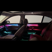 Système d'éclairage d'ambiance intérieur à LED dynamique Galaxy pour BMW F10 Série 5 Berline 2011-2017 Accessoires de mise à niveau de voiture