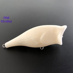 Unlackierter Angel köder Blank Kurbel köder Köder Körper 2 Zoll OZ # - Product Image 4