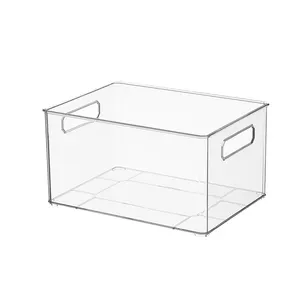 Factory Wholesale Bestselling Food Storage Organizer Container 1 PCS Clear Plastic Storage Bins