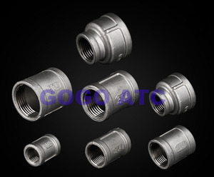 Tubería de acero inoxidable GOGO 201/304, conector antiguo de fundición con alambre interno DN15-DN32, rosca hembra, abrazadera de tubería, fontanería de alta calidad - Product Image 5