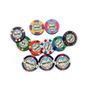 <span class=keywords><strong>Jetons</strong></span> de <span class=keywords><strong>poker</strong></span> en céramique 12G 43MM à surface texturée, personnalisés avec vos <span class=keywords><strong>valeurs</strong></span> et la couleur de vos <span class=keywords><strong>jetons</strong></span> - Product Image 2