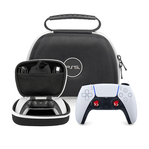 เคสป้องกันคอนโซลเกมสำหรับตัวควบคุมเกม PS5ที่มีด้ามจับอุปกรณ์จัดสายแบบตาข่ายสำหรับการเดินทางแบบพกพาสำหรับ SWITCH Pro Xbox - Product Image 3