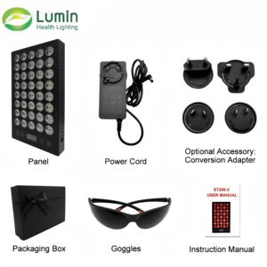 Appareil de <span class=keywords><strong>luminothérapie</strong></span> infrarouge LED 200W 660nm/850nm, <span class=keywords><strong>lampe</strong></span> de traitement médical infrarouge à domicile, portable, commande tactile, garantie 1 an - Product Image 4