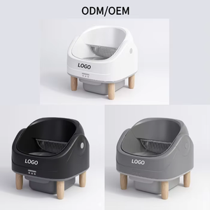 Nouvelle Boîte à Litière Automatique Modèle 2026 Style Meuble Semi-fermée Anti-odeur Nettoyage Facile <span class=keywords><strong>pour</strong></span> <span class=keywords><strong>Chat</strong></span> - Product Image 6