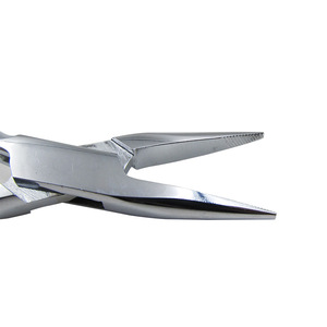 Dental Kangqiao 121 #   Alicates de punta plana de acero inoxidable, alicates para doblar alambre, alicates de punta fina para técnicos - Product Image 4
