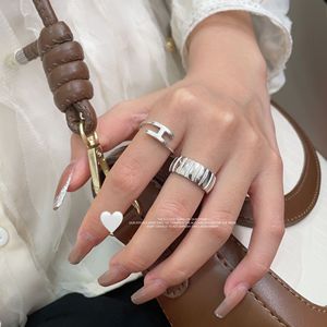 Yinruitai S925 Sterling Silver Geometric <b>Open</b> <b>Ring</b> Women's Everyday Wear Fine Jewelry - Product Image 1