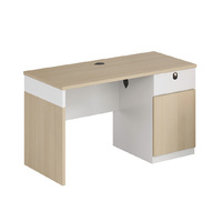 Bureau d'ordinateur moderne en bois, mobilier de direction de luxe pour PDG, ensemble de bureaux pour salle, personnalisation en usine, vente en gros