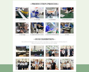 Thiết kế mới bao bì ống giấy tùy chỉnh cấp thực phẩm cho bánh quy và bánh quy có thể phân hủy sinh học với nắp kim loại để lưu trữ sô cô la - Product Image 6