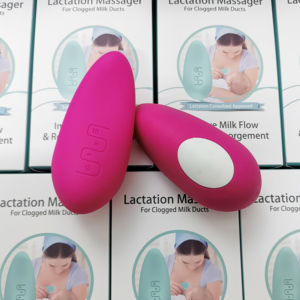 5 Modes de Vibration Réchauffement <span class=keywords><strong>Et</strong></span> Vibration Masseur De <span class=keywords><strong>Sein</strong></span> Électrique Silicone Portable Masseur De Lactation Pour L'allaitement - Product Image 2