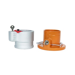 Serrure en acier Kingpin de marque de confiance pour remorques de stockage réel OE RL-9156(C) 148x88mm-Stockage sûr garanti - Product Image 1