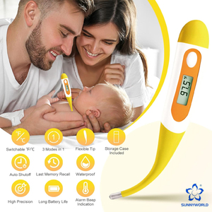 เครื่องวัดอุณหภูมิแบบดิจิตอลสำหรับเด็ก<span class=keywords><strong>ท</strong></span>ารกและเด็กเล็ก - Product Image 3