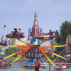 เครื่องเล่นควบคุมด้วยตัวเอง เครื่องบิน เครื่องเล่นสนามเด็กเล่น เฮลิคอปเตอร์ เครื่องเล่นในสวนสนุก - Product Image 2